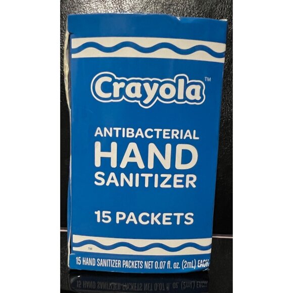 Crayola Hygiene Bundle of 3 Hand Lotion, Hand Sanitizer with Holder & 15 Packets - Picture 3 of 11